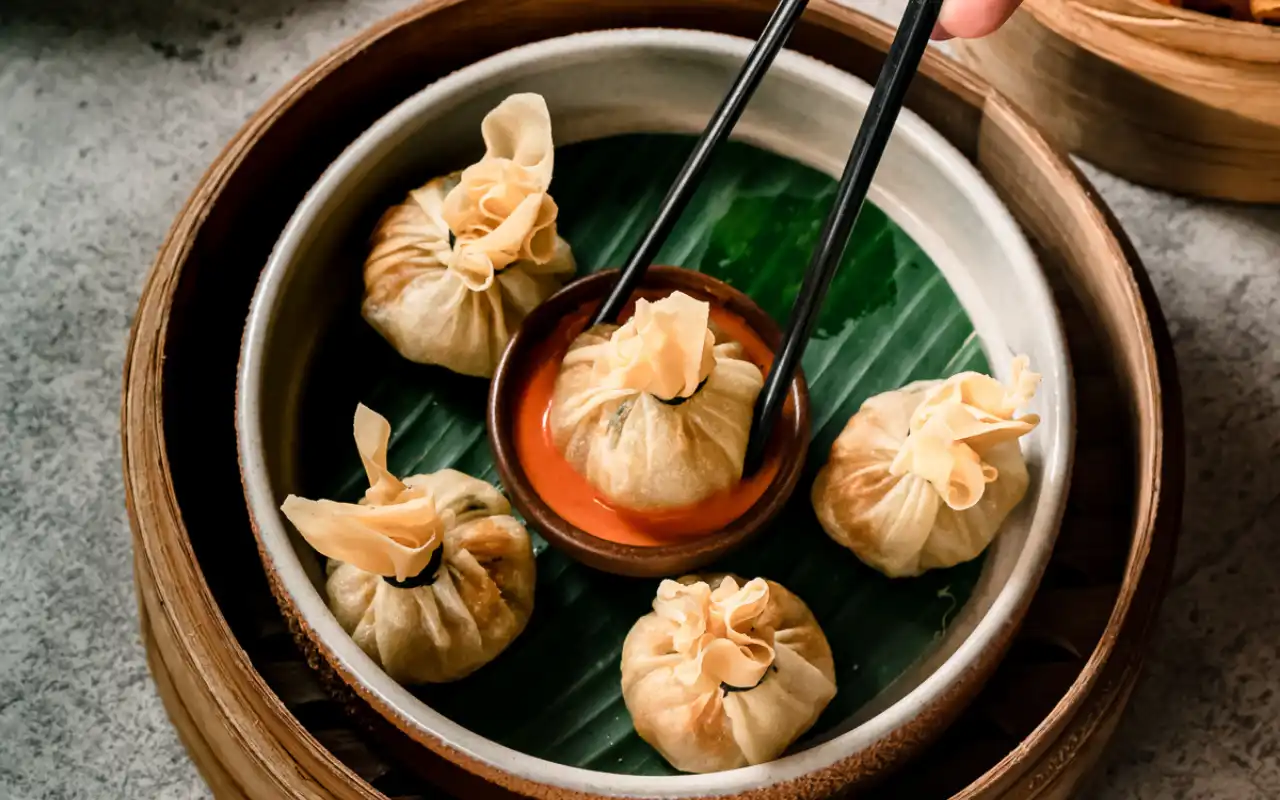 Mama San's Crispy Chicken Moneybag