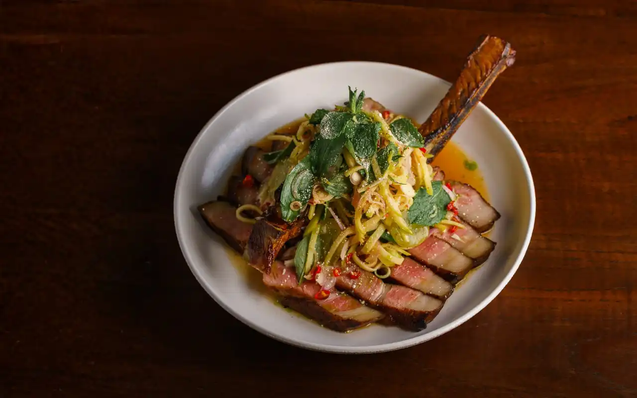 Mama San's Grilled Pork Tomahawk