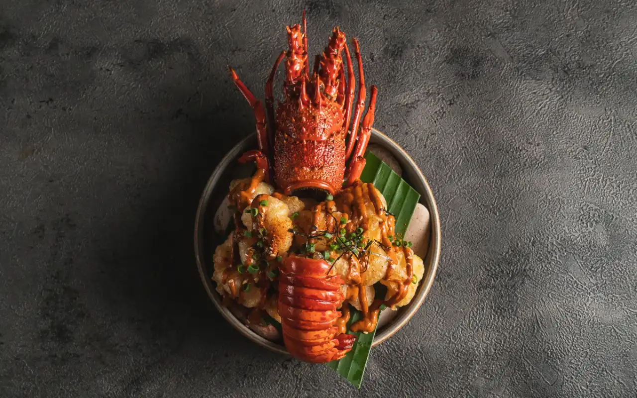 Mama San's Prawn and Lobster Pop Corn