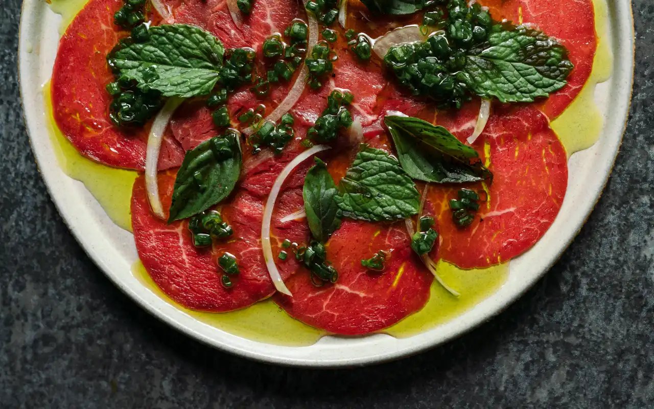 Mama San's Vietnamese Pho Bo Carapccio