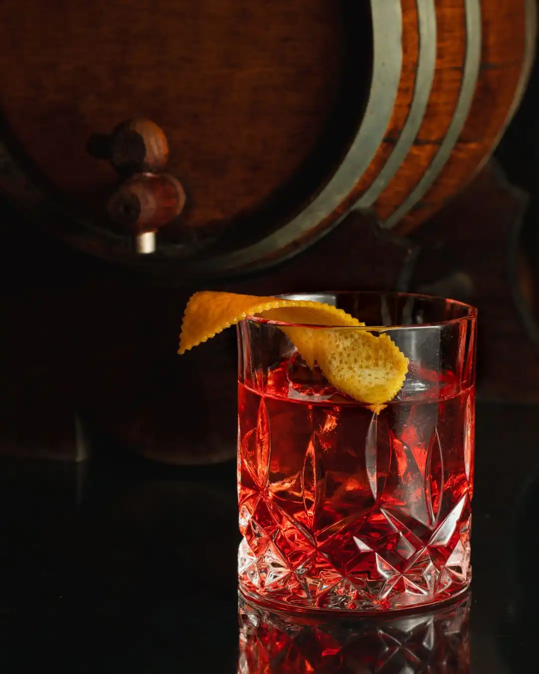 Mama San's Barrel-Aged Negroni
