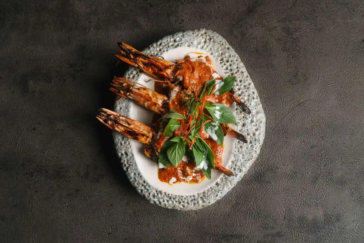 Mama San's Choo Chee of Prawns